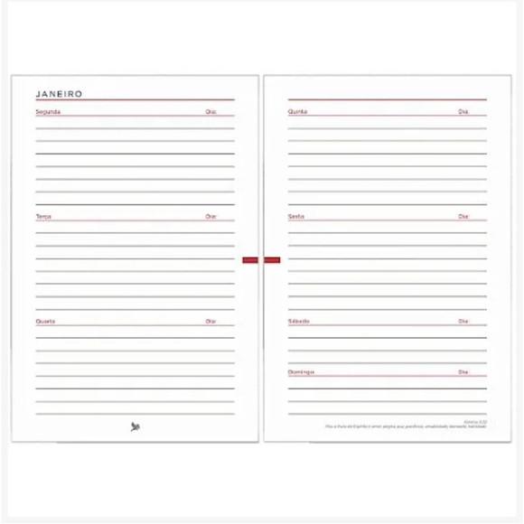 Agenda Permanente Tamanho A4