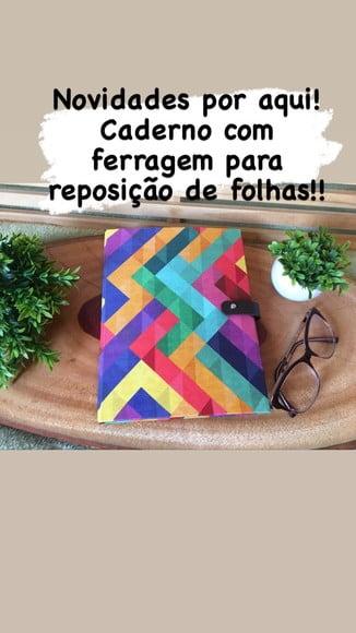 Caderno com capa