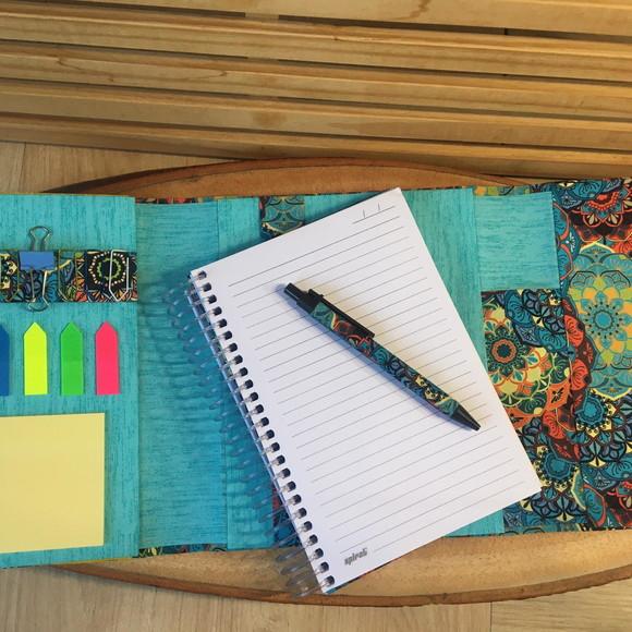 Caderno com capa