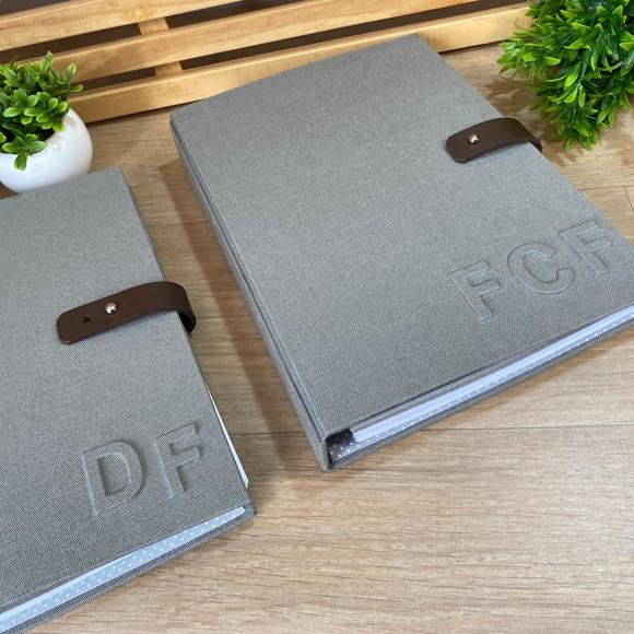 Caderno Executivo com Iniciais