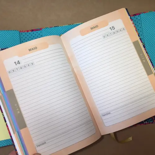 Agenda Permanente com Capa