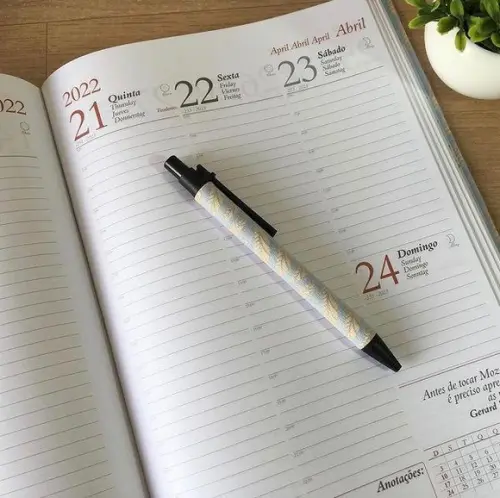 Agenda Semanal com Capa 2026/2027
