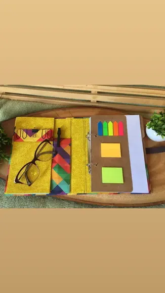 Caderno com capa