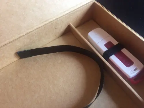 Caixa para Fotografia e pendrive