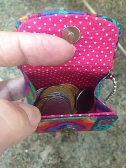 Porta Moedas pequeno