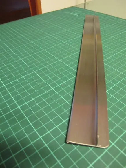 Régua de Segurança de 40cm Aço Inox