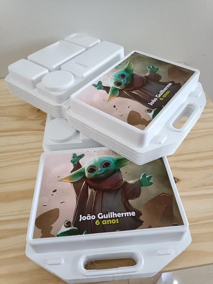 Maleta para Festa na Escola, Baby Yoda