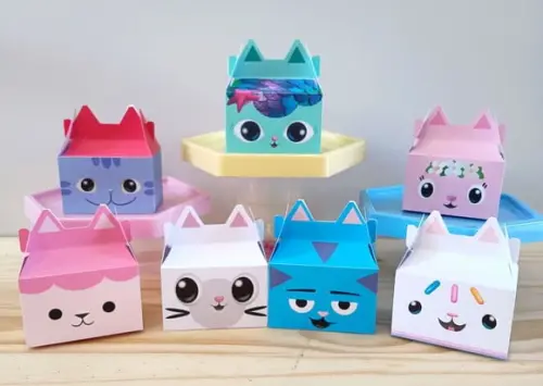 30 Caixas Personalizadas a Casa Mágica da Gabby