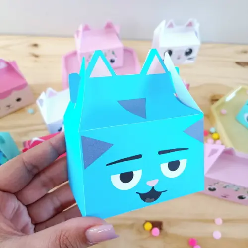 50 Caixas Personalizadas a Casa Mágica da Gabby