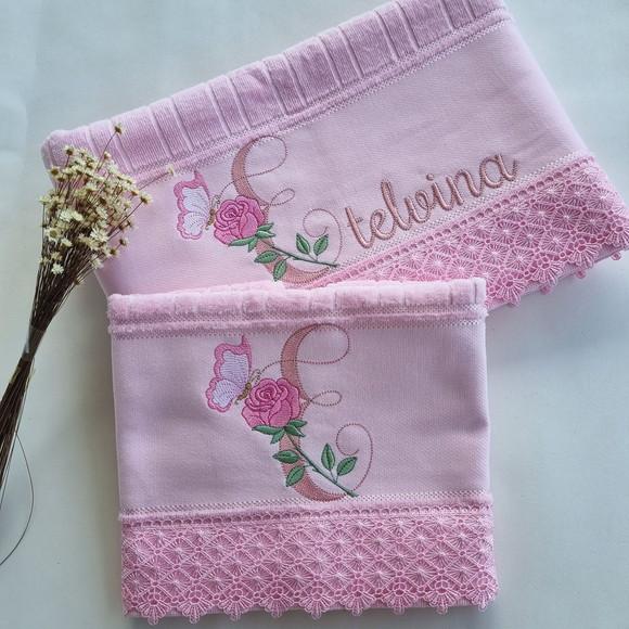 Toalha Banho e Rosto Personalizadas