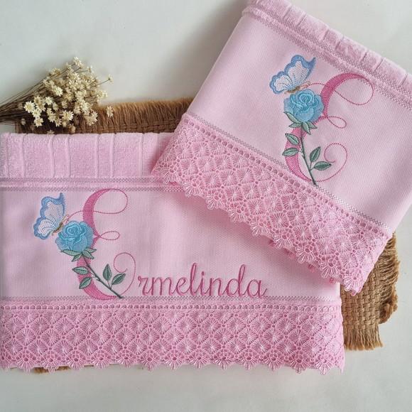 Toalha Banho e Rosto Personalizadas