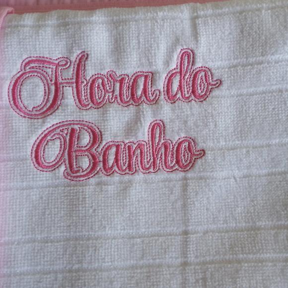 Toalha de Banho Capuz Ursinha