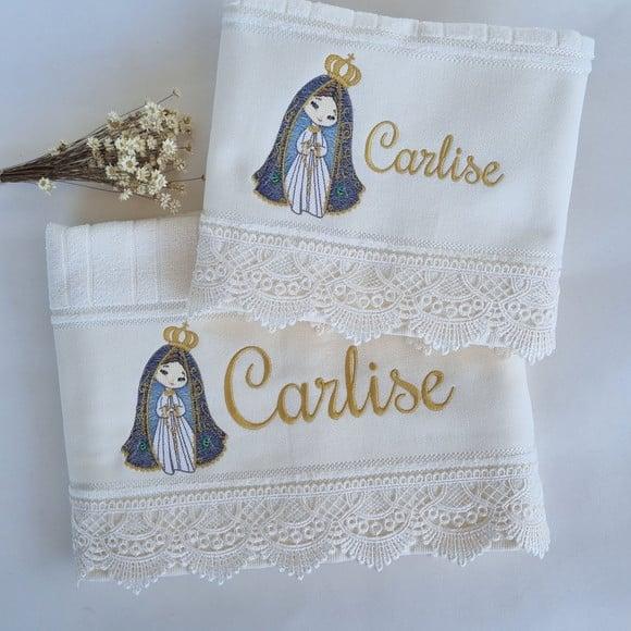 Toalha de Banho e Rosto Nossa Senhora Aparecida