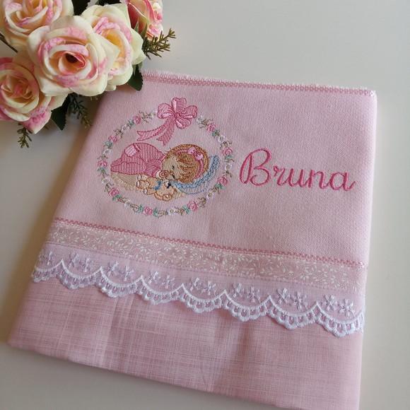 Toalha de Boca Bebê Dormindo