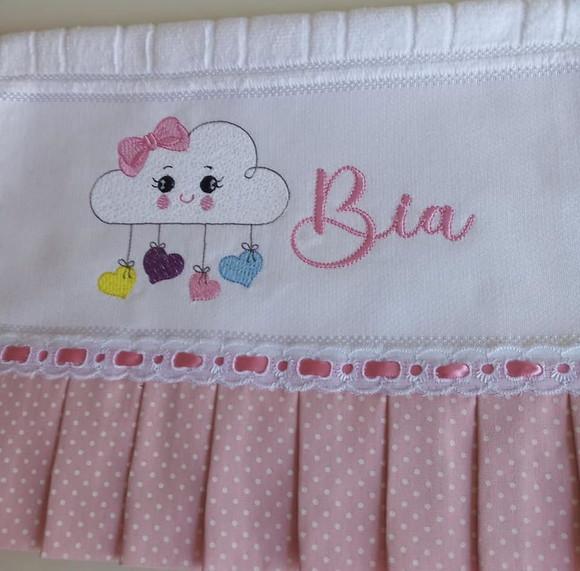 Toalha de Boca Chuva de Amor