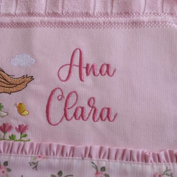 Toalha de Boca Menina Balanço