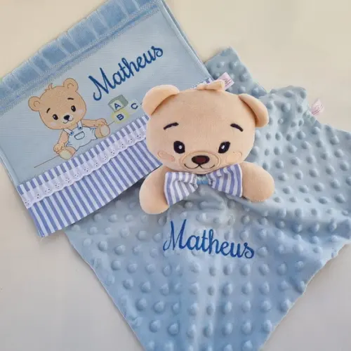 Naninha e Toalhinha de Boca Urso