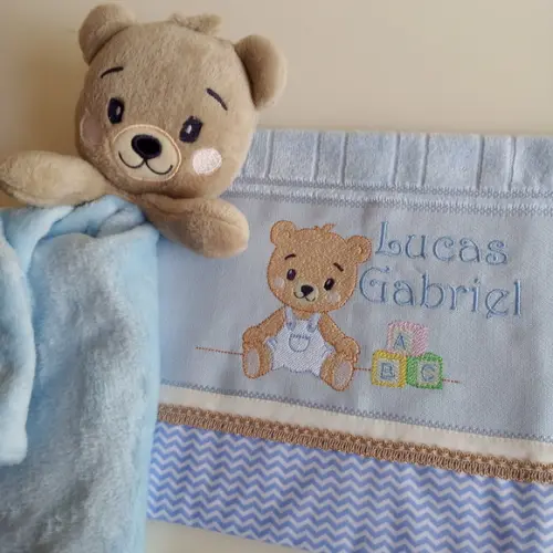 Naninha e Toalhinha de Boca Urso