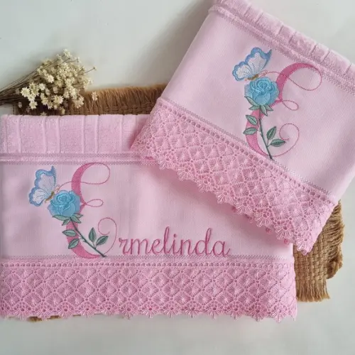 Toalha Banho e Rosto Personalizadas