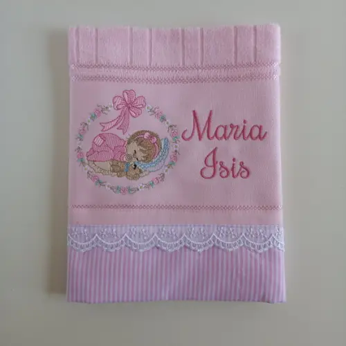 Toalha de Boca Bebê Dormindo