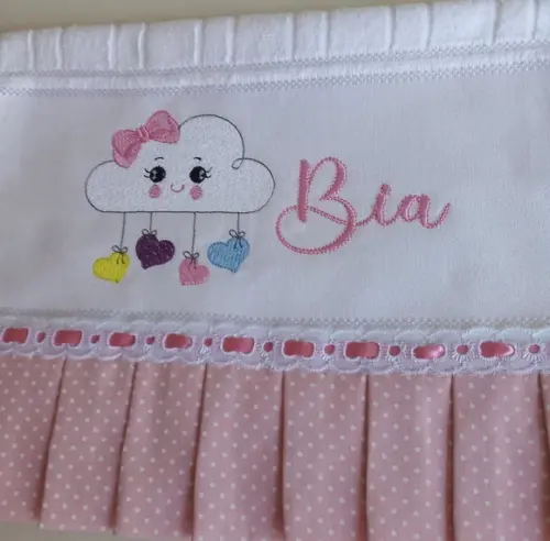 Toalha de Boca Chuva de Amor