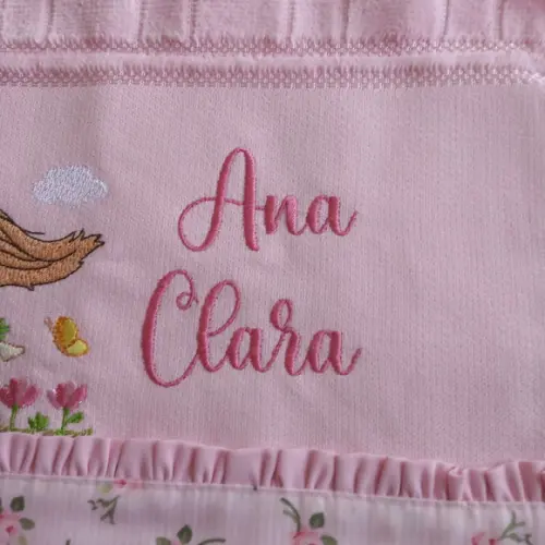 Toalha de Boca Menina Balanço