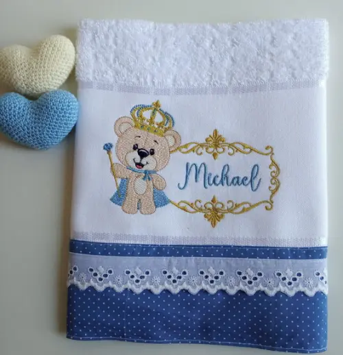Toalha de Boca Urso Realeza