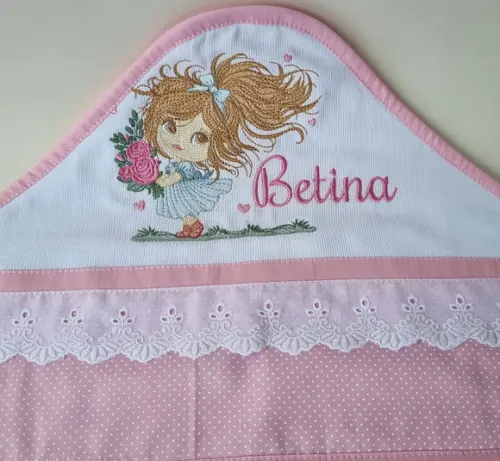Toalha Fralda com Capuz