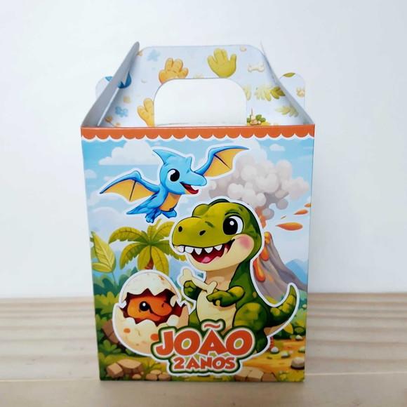 Caixa Maleta Dinossauro Baby Personalizada Infantil