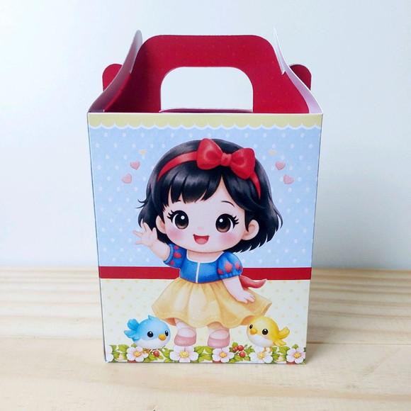 Caixa Maleta Branca de Neve Baby Personalizada