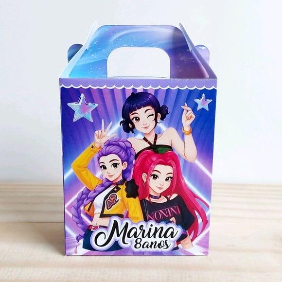 Caixa Maleta Guerreiras do K-pop Personalizada