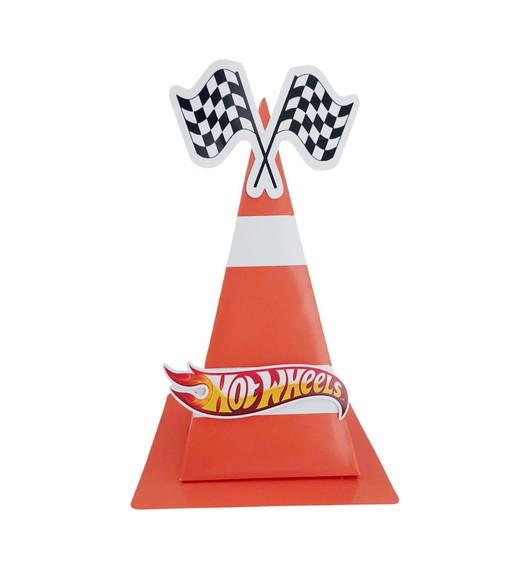 Caixa Pirâmide Cone Personalizada Hot Wheels