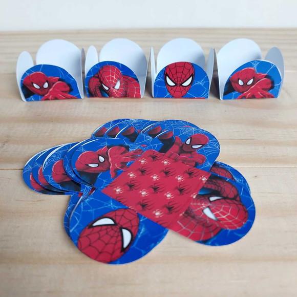 Forminhas para Docinhos Homem Aranha Festa Infantil