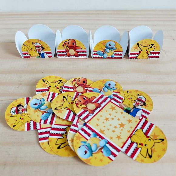 Forminhas para Docinhos Pokemom Festa Infantil