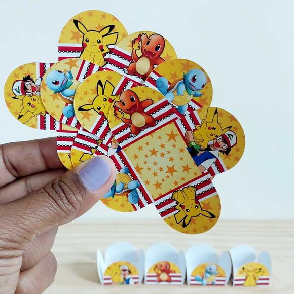 Forminhas para Docinhos Pokemom Festa Infantil