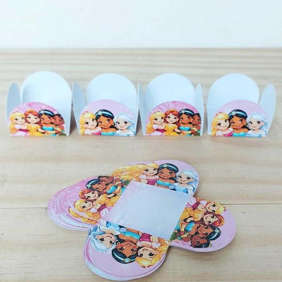 Forminhas para Docinhos Princesas Disney Festa Infantil