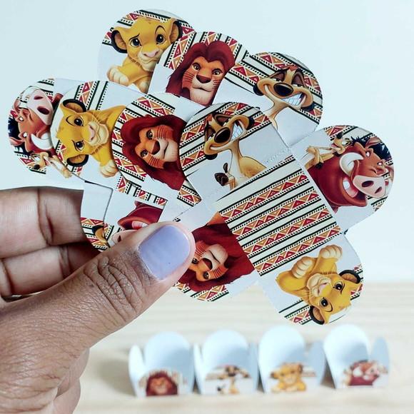 Forminhas para Docinhos Rei Leão Festa Infantil