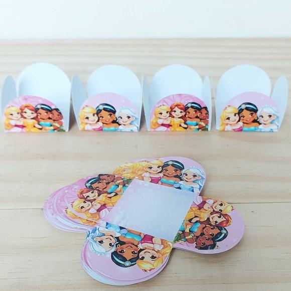 Forminhas para Docinhos Princesas Disney Festa Infantil