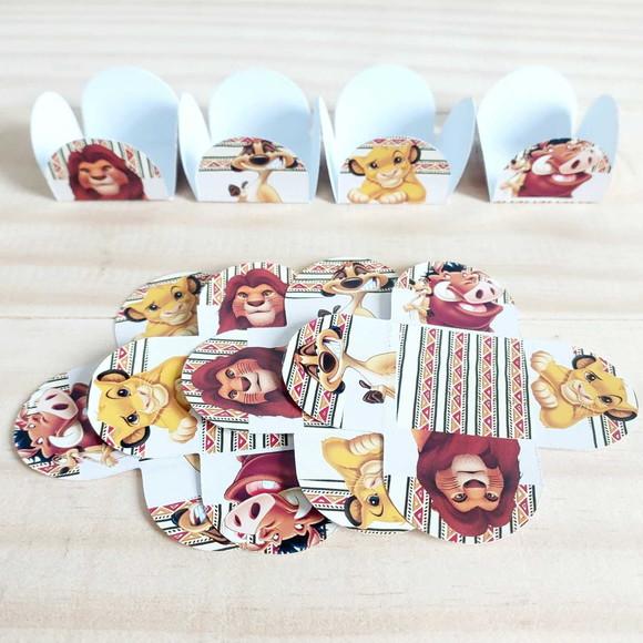 Forminhas para Docinhos Rei Leão Festa Infantil
