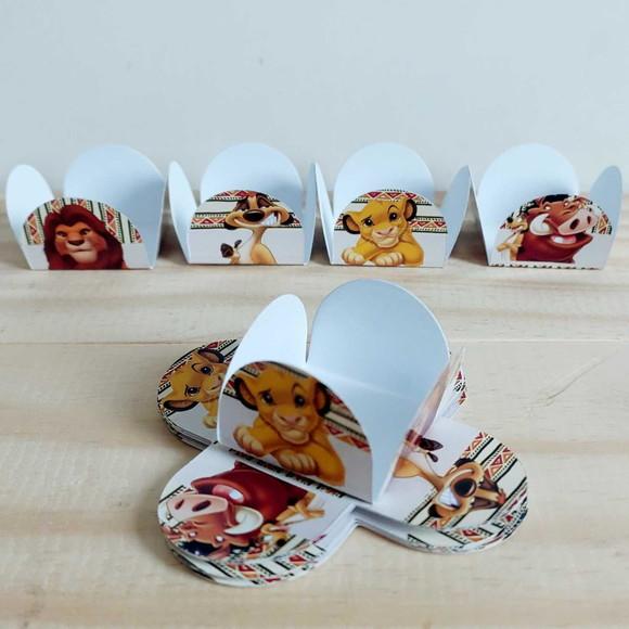 Forminhas para Docinhos Rei Leão Festa Infantil