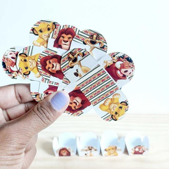 Forminhas para Docinhos Rei Leão Festa Infantil