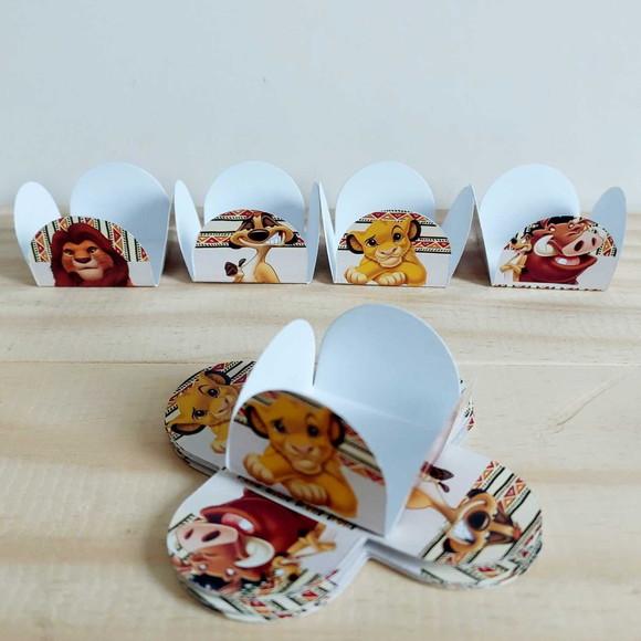 Forminhas para Docinhos Rei Leão Festa Infantil