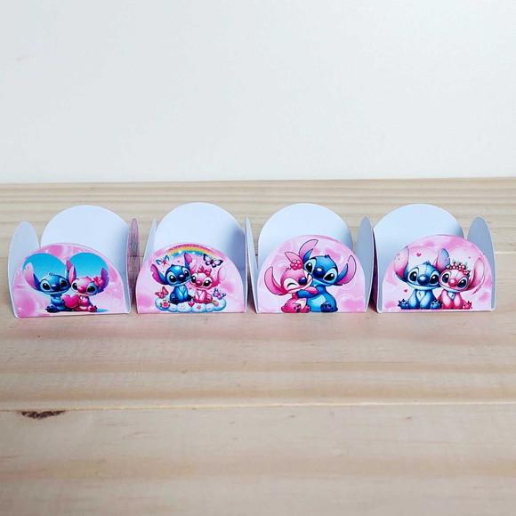 Forminhas para Docinhos Stitch e Angel Festa Infantil
