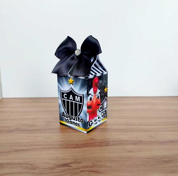 Kit 20 Caixinhas Personalizadas Atlético Mineiro/futebol