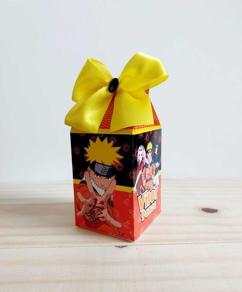 Kit 50 Lembrancinhas Naruto Personalizadas Festa Infantil