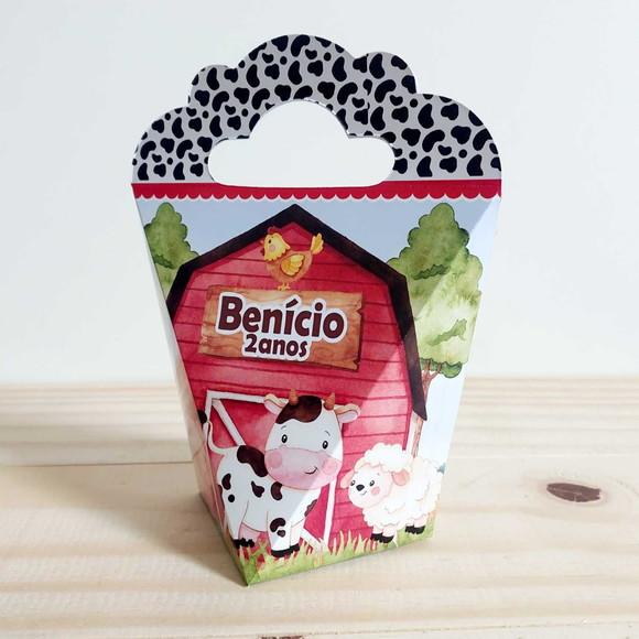 Kit Festa 15 Caixinhas Personalizadas Fazendinha