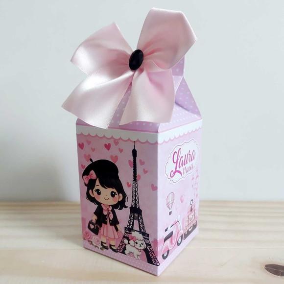 Kit Festa 15 Caixinhas Personalizadas Paris