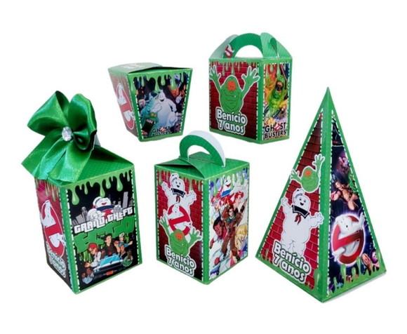 Kit Festa 20 Lembrancinhas Personalizadas Caça Fantasmas