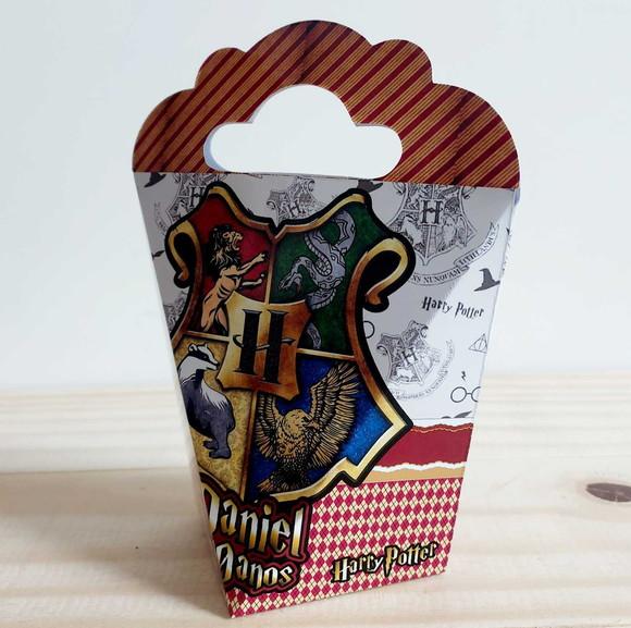Kit Festa 30 Caixinhas Personalizadas Harry Potter
