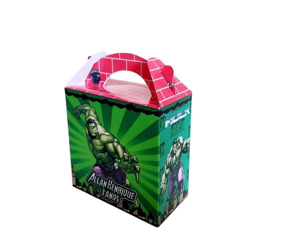 Kit Festa 30 Lembrancinhas Básicas Personalizadas Hulk